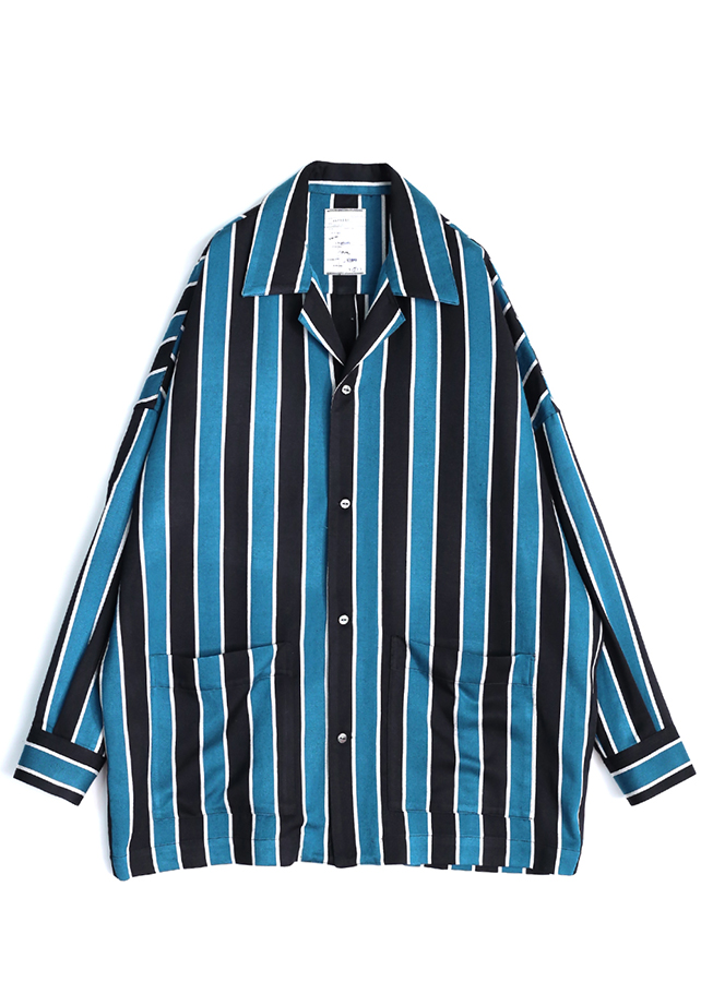 11/7のジャニッPONで中島健人くんが衣装で着用したSHAREEFのストライプシャツ