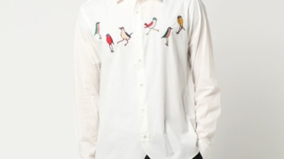 Cancam二宮和也さん（ニノ）着用の鳥柄シャツ・FRAPBOIS　フラボア　Birdシャツ