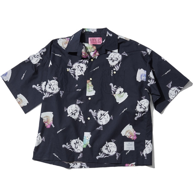 TVガイド北山宏光さん着用の衣装・EFFECTEN(エフェクテン) original graphic aloha shirt