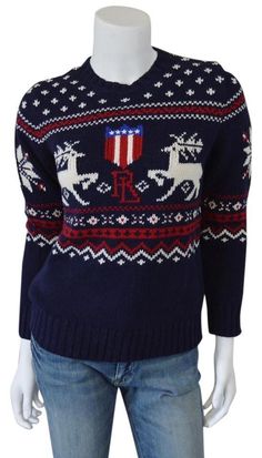 FNS歌謡祭　キスマイ　藤ヶ谷太輔　衣装　Ralph Lauren Crew Neck Intarsia knit Cashmere blend Reindeer Sweater