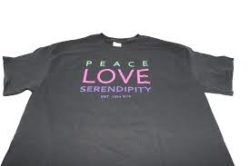 藤ヶ谷太輔　私服　SerendipityNYC Super Soft Serendipity3 PEACE LOVE T-Shirt