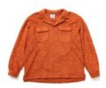 嵐　松本潤　VS嵐　1/23　衣装　オレンジ色　SON OF THE CHEESE BOA FLAP Shirt