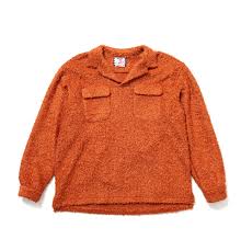 嵐　松本潤　VS嵐　1/23　衣装　オレンジ色　SON OF THE CHEESE BOA FLAP Shirt