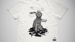二宮和也　VS嵐　9/24　衣装　プードル　Tシャツ　EDWIN × KIDILL × Jamie Reid Poodles Blood Print T Shirts