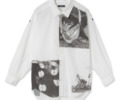 山田涼介　私服　ジャにのちゃんねる　CHRISTIAN DADA(クリスチャン ダダ) Cotton Lawn Print Shirt
