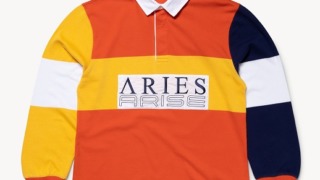 松村北斗　私服　SixTONES　ARIES　Colour-Blocked Rugby Shirt　ラグビーシャツ　ポロシャツ