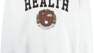高橋恭平　なにわ男子　私服　natural　　スウェット　Health print sweatshirt SPORTY & RICH