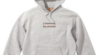 藤ヶ谷太輔　A-Studio＋　私服　【BURBERRY】Supreme X Burberry Box Logo Hooded Sweatshirt　スウェット　パーカー