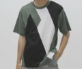 二宮和也　ニノ　嵐　衣装　私服　ジャにのちゃんねる　nanouniverse　LB.04/切替柄Tシャツ 半袖