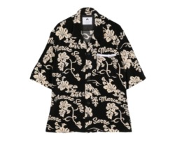 松田元太　Travis Japan　衣装　ぽかぽか　2024/6/3　Marine Serre patterned-jacquard terry-cloth shirt　シャツ